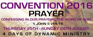 Convention 2016 - Prayer