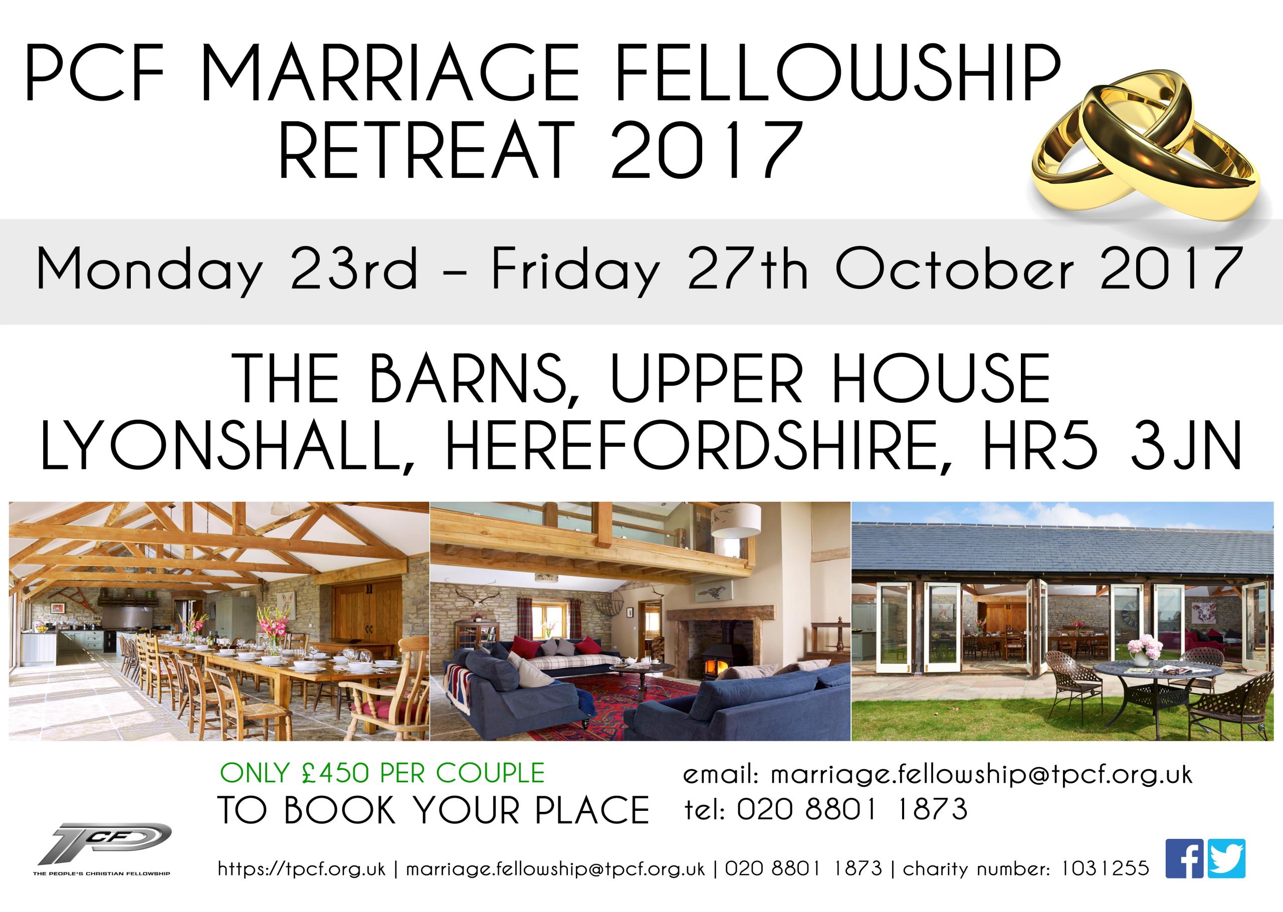 PCF MARRIAGE FELLOWSHIP RETREAT 2017 to PCF