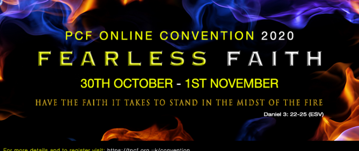 PCF ONLINE CONVENTION 2020 – Fearless Faith!
