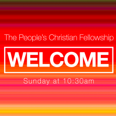 Sunday 25th October – Sunday Service