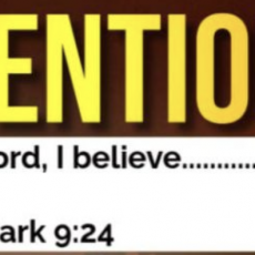 CONVENTION 2025 – LORD, I BELIEVE!